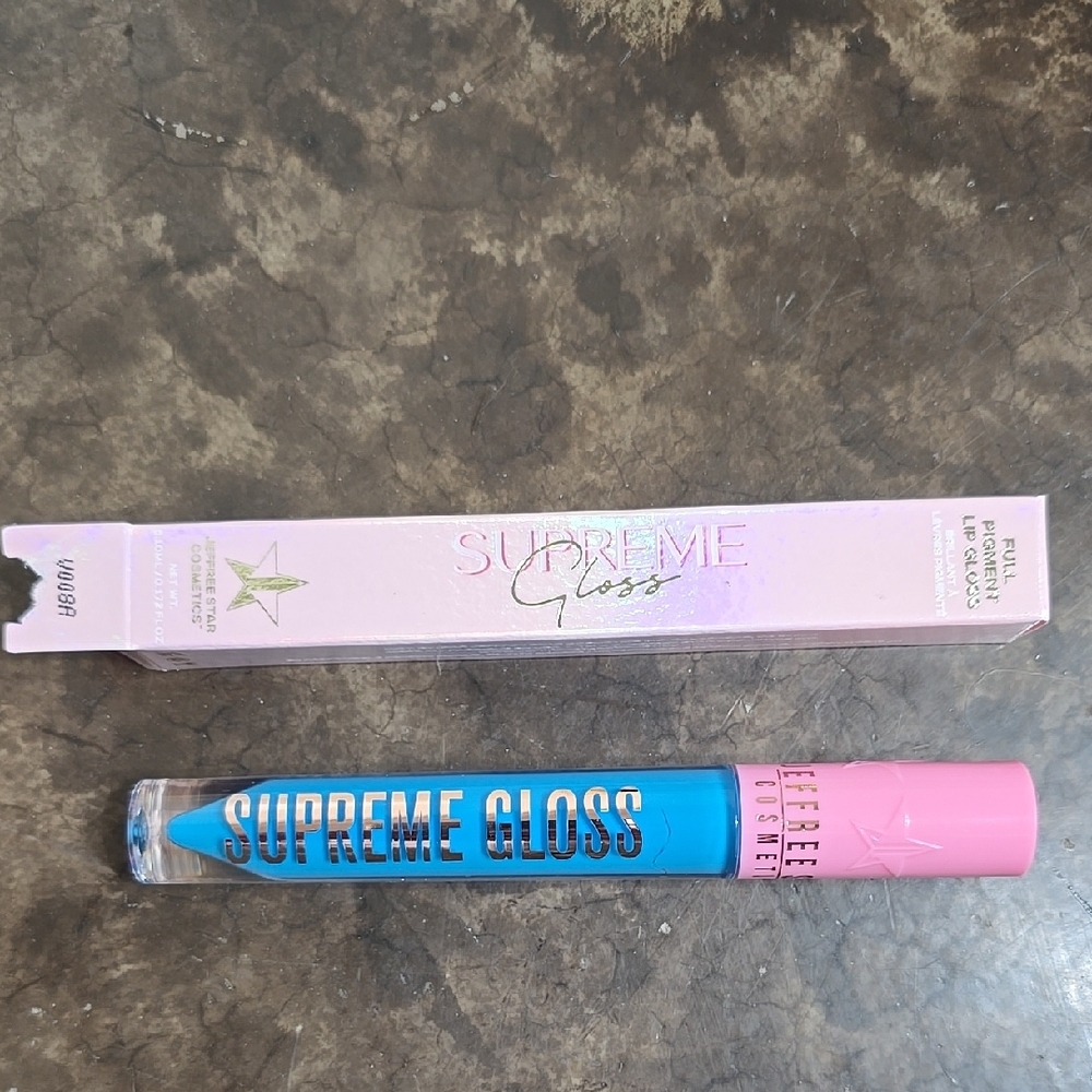 Jeffree Star Blue Lip Gloss Vibrant Shine